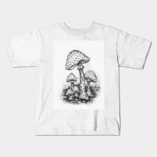 Mushroom Patch Kids T-Shirt